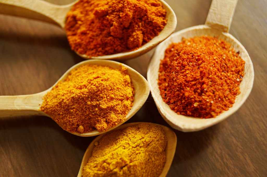 Spices help to improve blood flow to the brain and reduce inflammation.